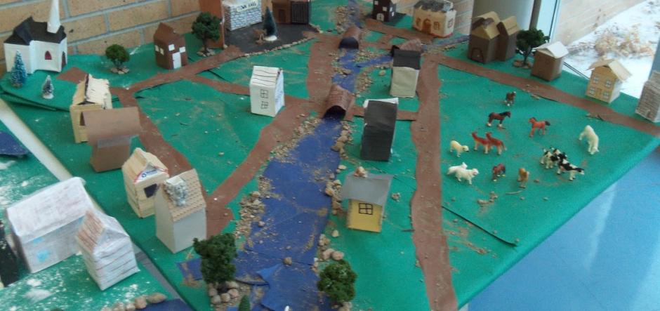 8th grade students participate in cross-curricular colonial days unit ...