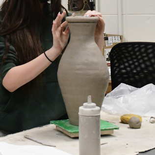 Building coil pot