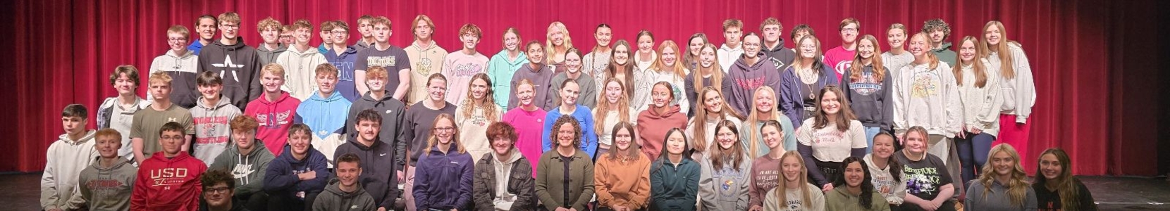 Ms. Dornbos and her students
