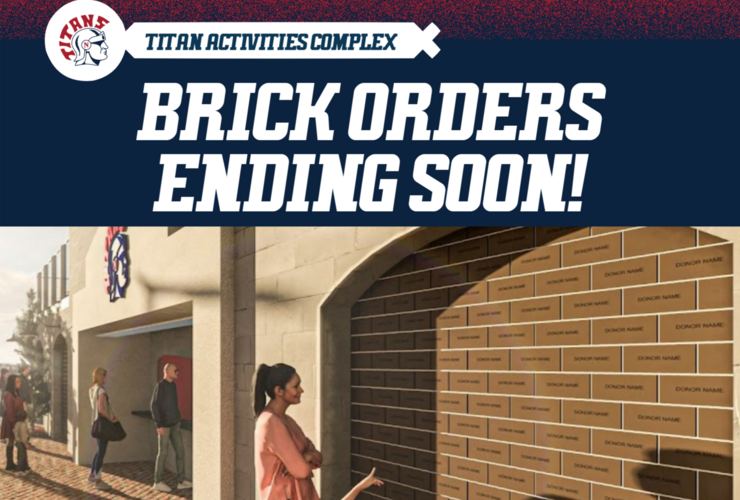 Order a brick and leave your mark.