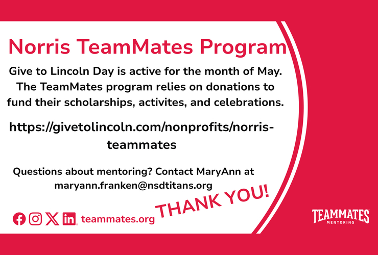 Norris TeamMates - Give to Lincoln Day