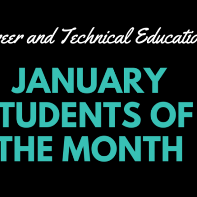 January CTE Students of the Month