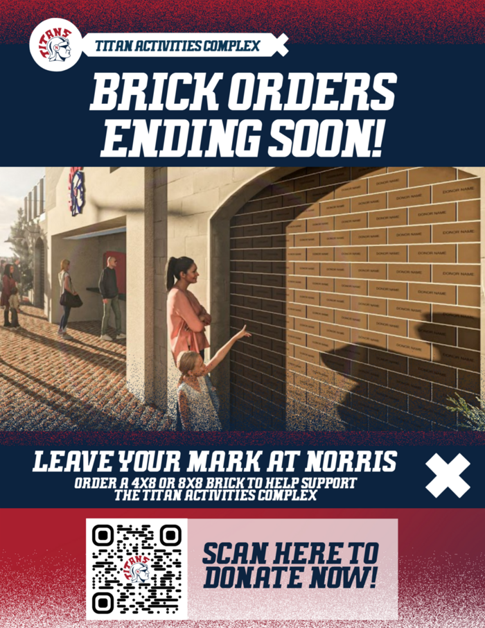 Order a brick and leave your mark.