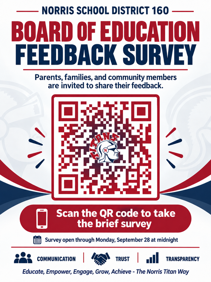picture with qr code to reach survey