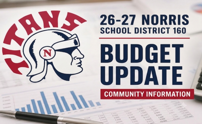 26-27 Norris School District 160 Budget Update Community Information graphic