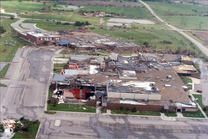 2004 Norris Campus after Hallam Tornado