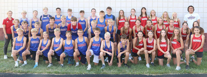 MS Cross Country Team