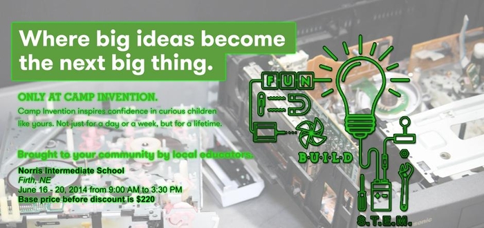 Camp Invention returns to Norris