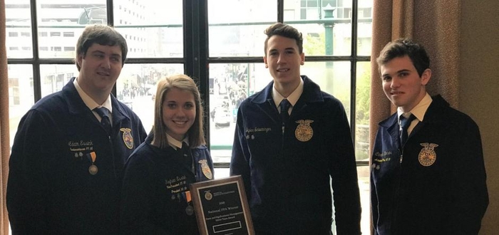 Norris Farm Business Mgt Team 15th at National FFA Convention