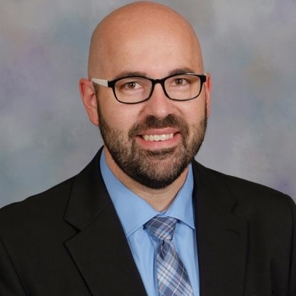 School photo of Dr. Seggerman, high school principal